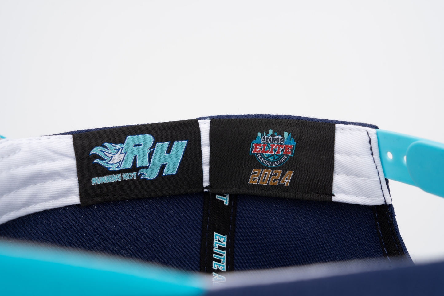 The Running Hot Blue Bus x Elite Transit 5 Panel Snapback