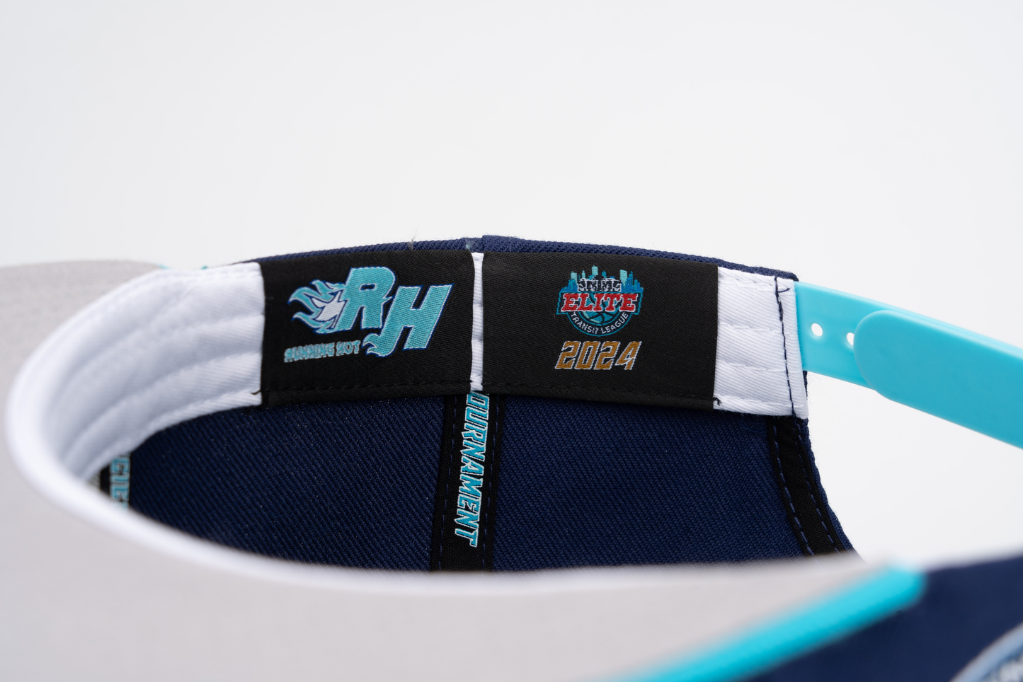 The Running Hot Blue Bus x Elite Transit 6 Panel Snapback