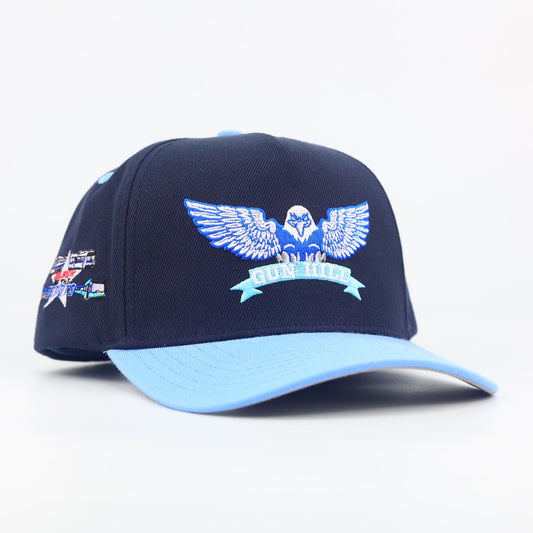 The Gun Hill Winter Eagle "Clash Of The Depots" 5 Panel Snapback