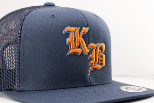 Kingsbridge Depot "KB" Retro 6 Panel Trucker Cap