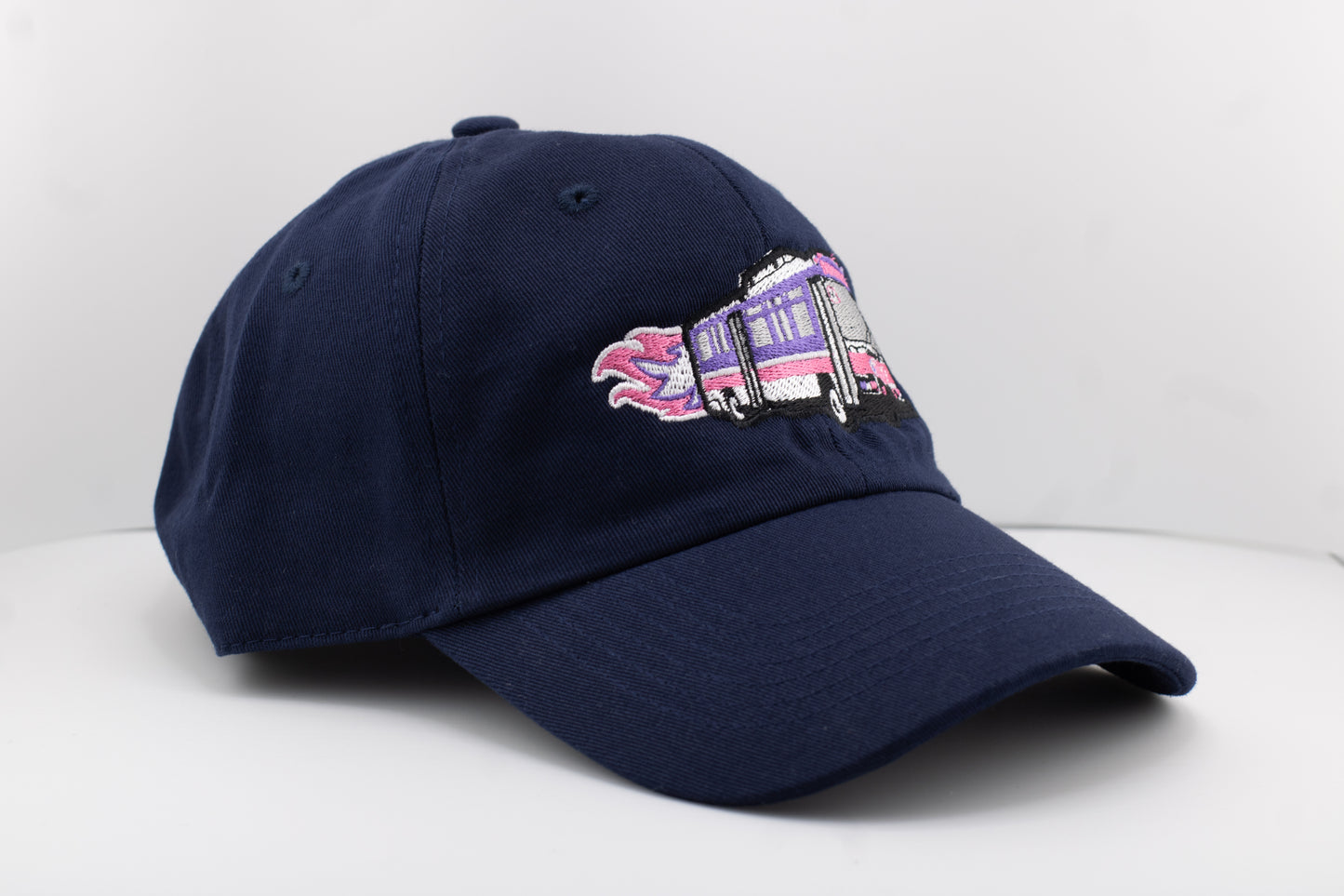 Lady Running Hot Dad Hat