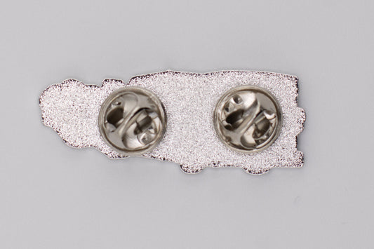 The Running Hot "D40" Lapel Pin