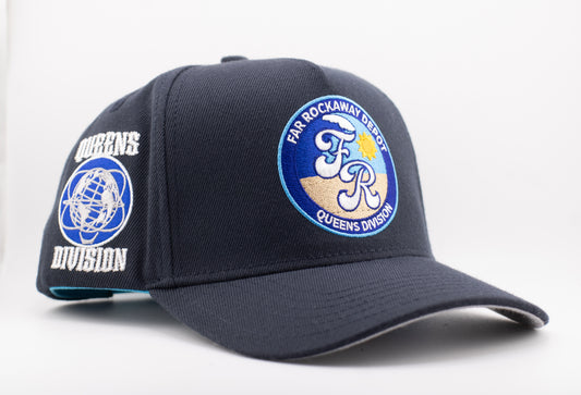 Far Rockaway Depot "Premier Division" 5 Panel Pre-Curve Snapback