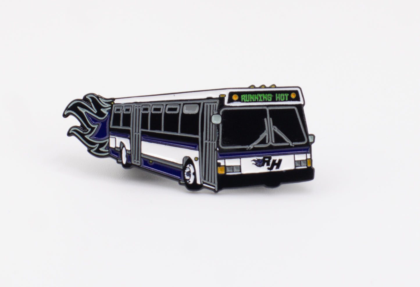 The Running Hot "Grumman 870" Lapel Pin