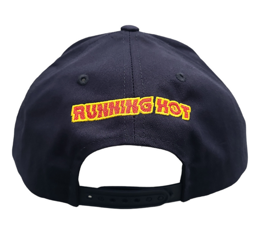 The Running Hot 6 Panel Snapback