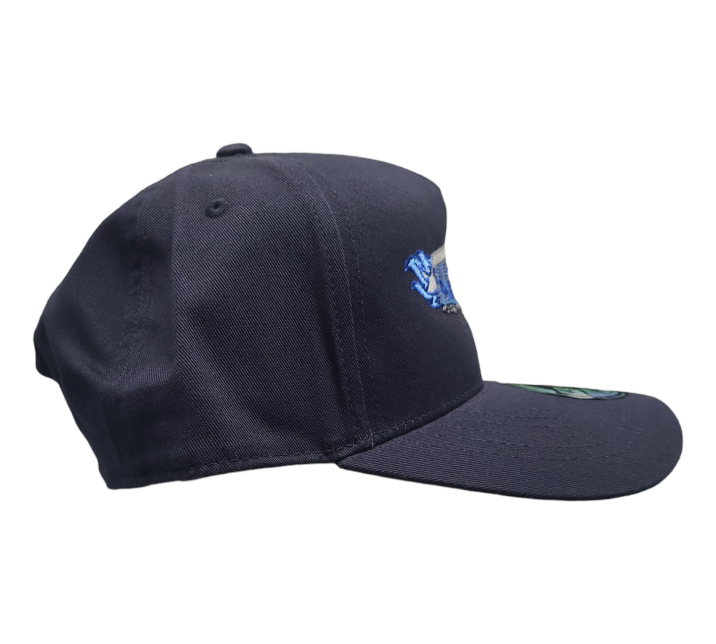 The Running Hot "Blue Bird" Train 5 Panel Snapback