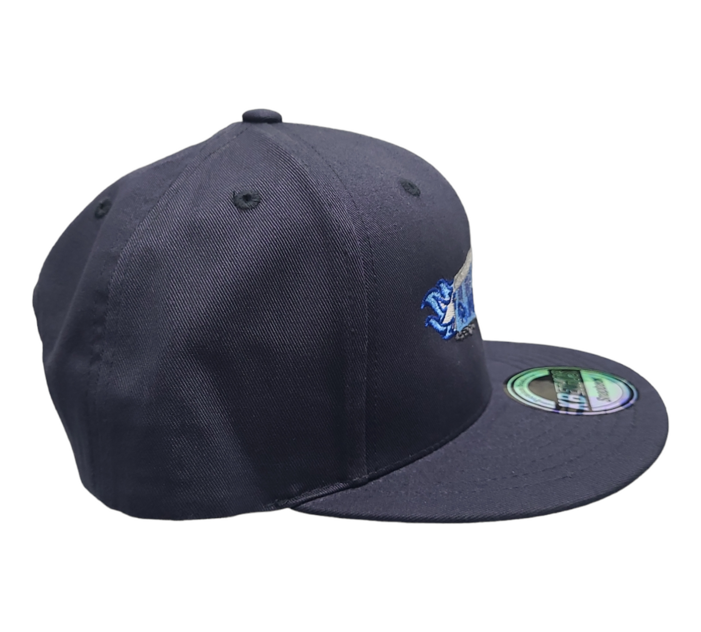 The Running Hot "Blue Bird" Train 6 Panel Snapback