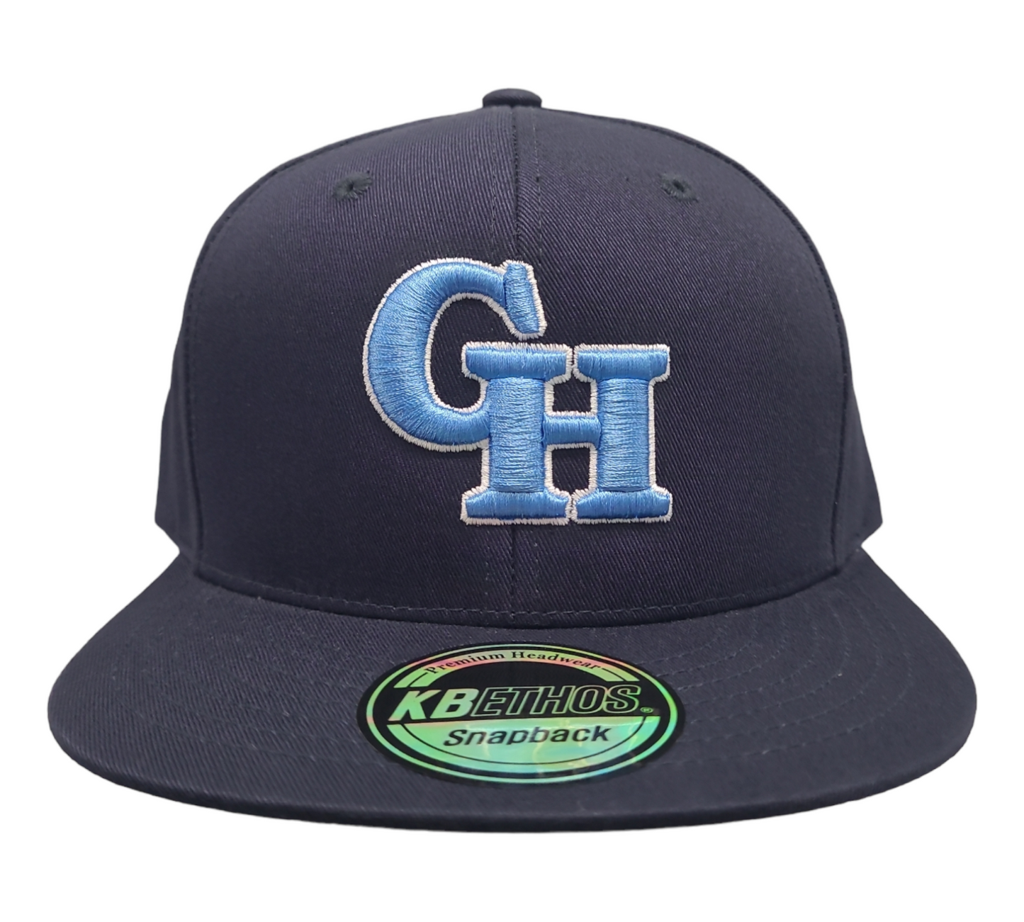 Gun Hill Light Blue "GH" 6 Panel Snapback