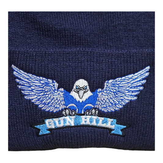 GunHill Blue Eagle Beanie Knit Cap