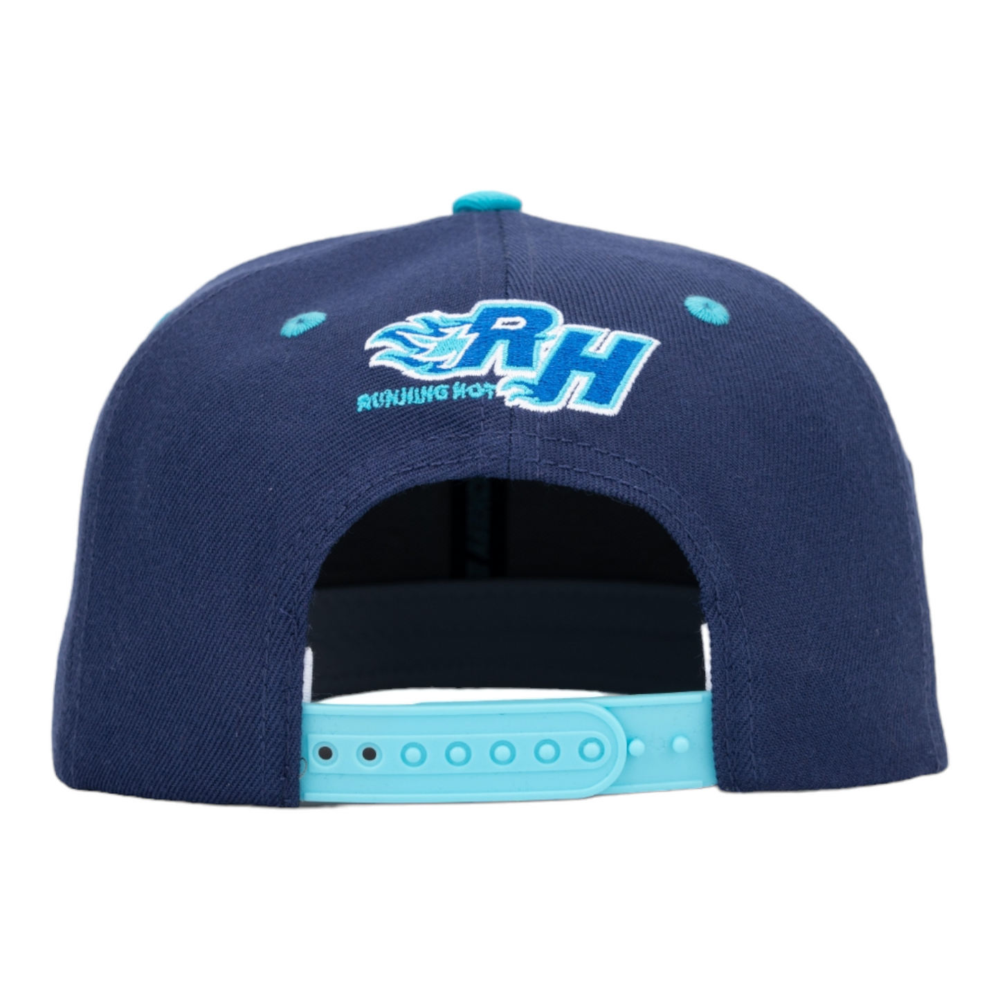 The Running Hot Blue Bus x Elite Transit 6 Panel Snapback