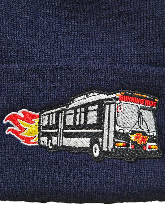 The Running Hot "OG" Bus Beanie Knit Cap