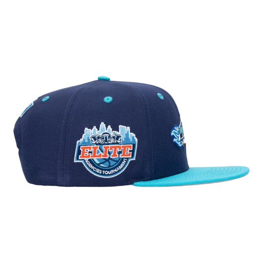 The Running Hot Blue Bus x Elite Transit 6 Panel Snapback