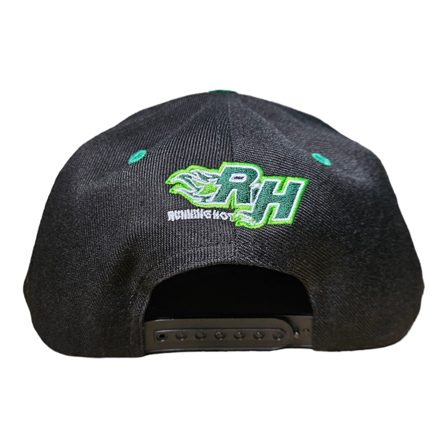 The Running Hot "Green Hornet" Train 6 Panel Snapback
