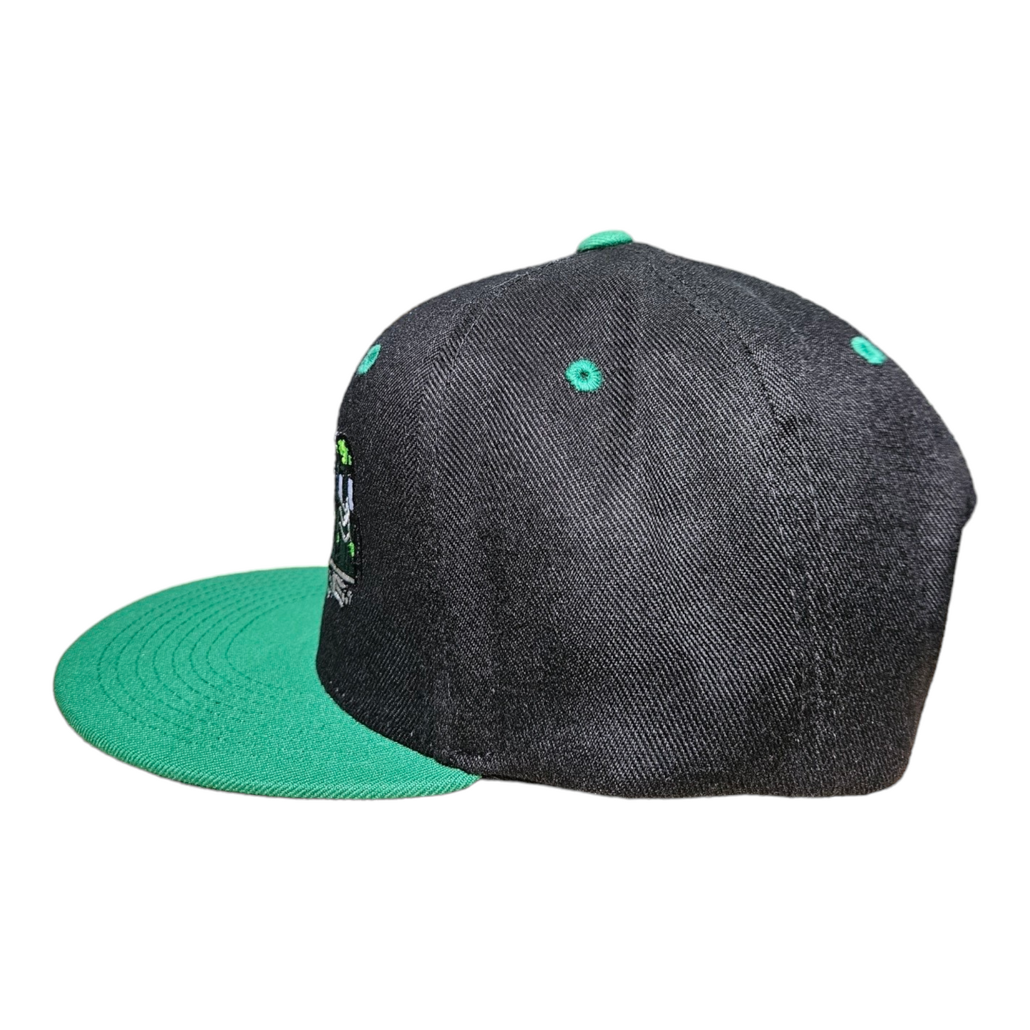 The Running Hot "Green Hornet" Train 6 Panel Snapback