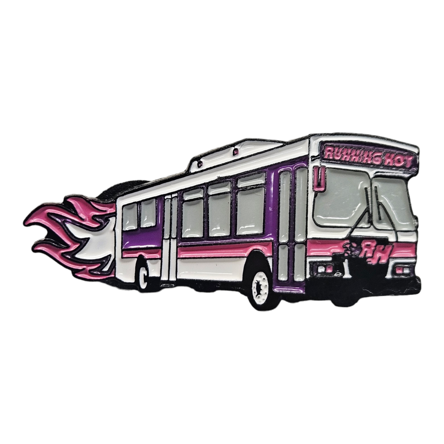 Ms. Running Hot Lapel Pin