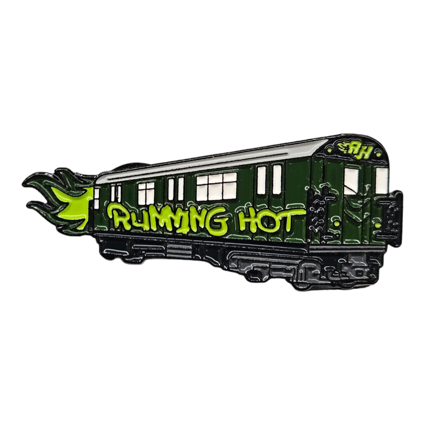 The Running Hot "Green Hornet " Lapel Pin