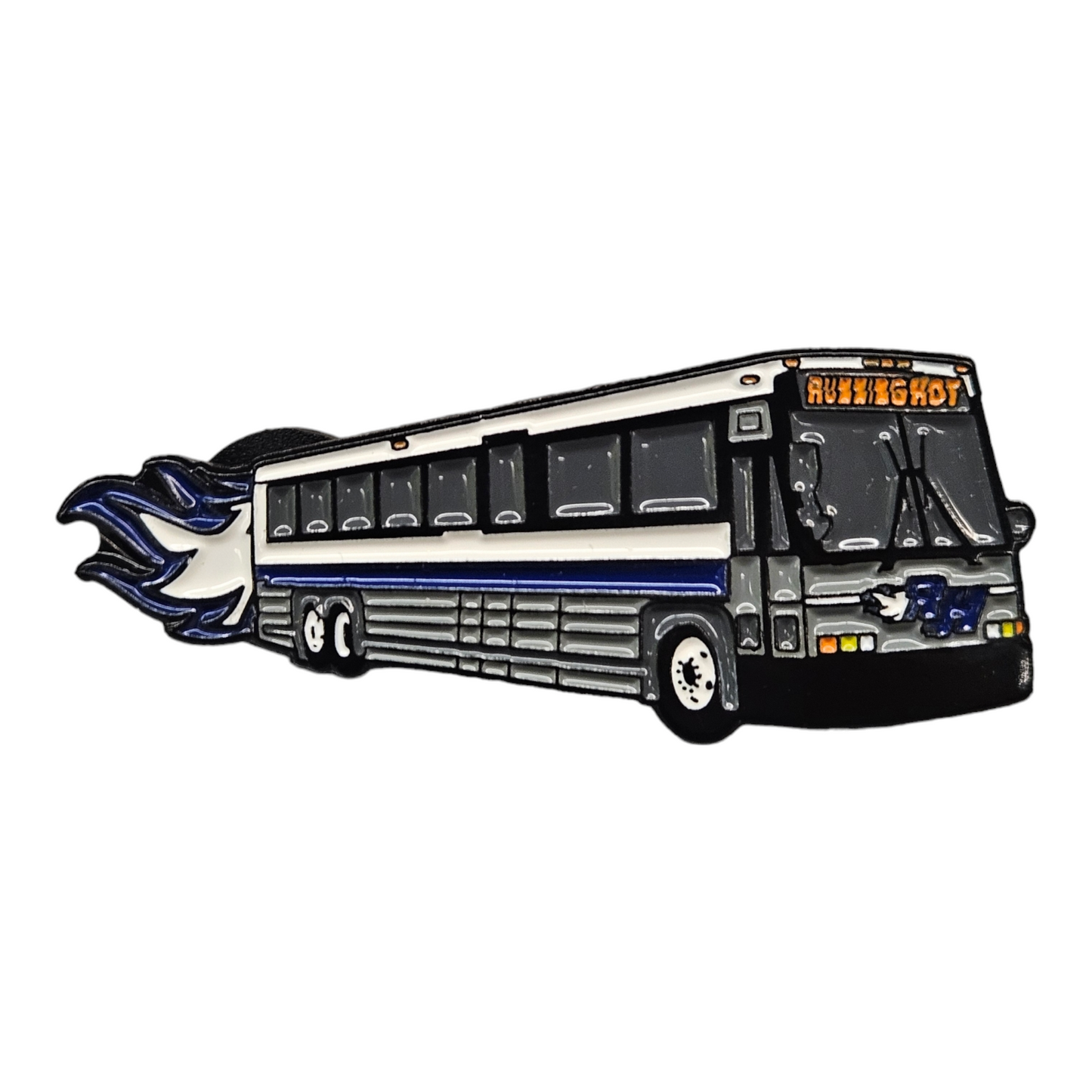 The Running Hot MCI Lapel Pin