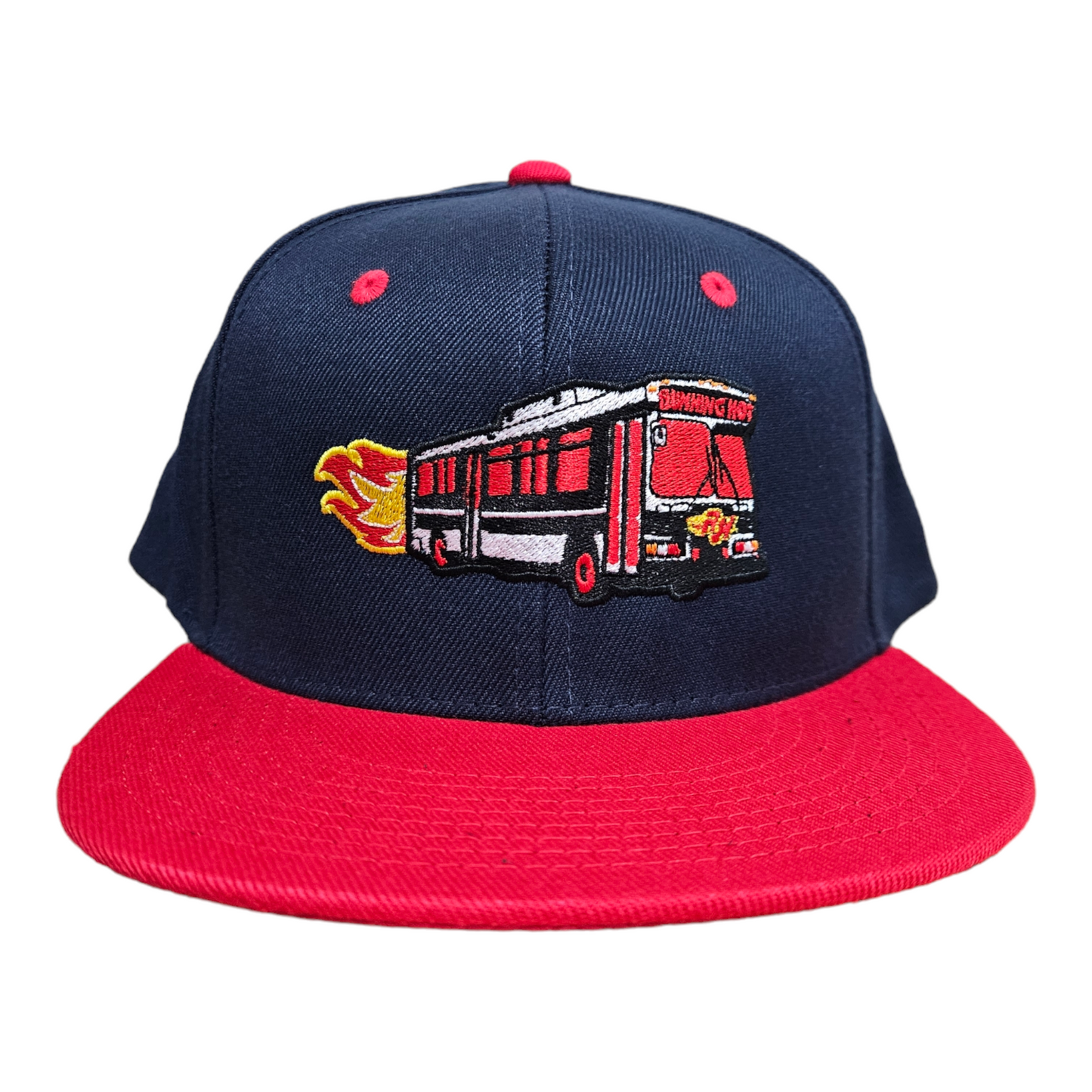 RH Red Bus "Extemely Hot" 6 Panel Snapback