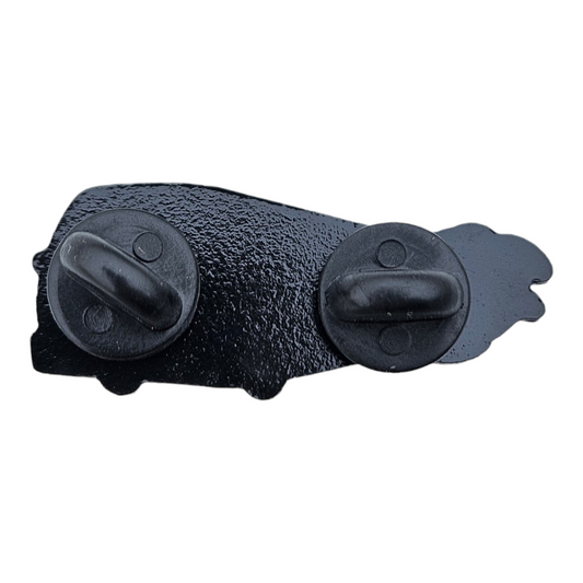 The Running Hot "RTS" Bus Lapel Pin