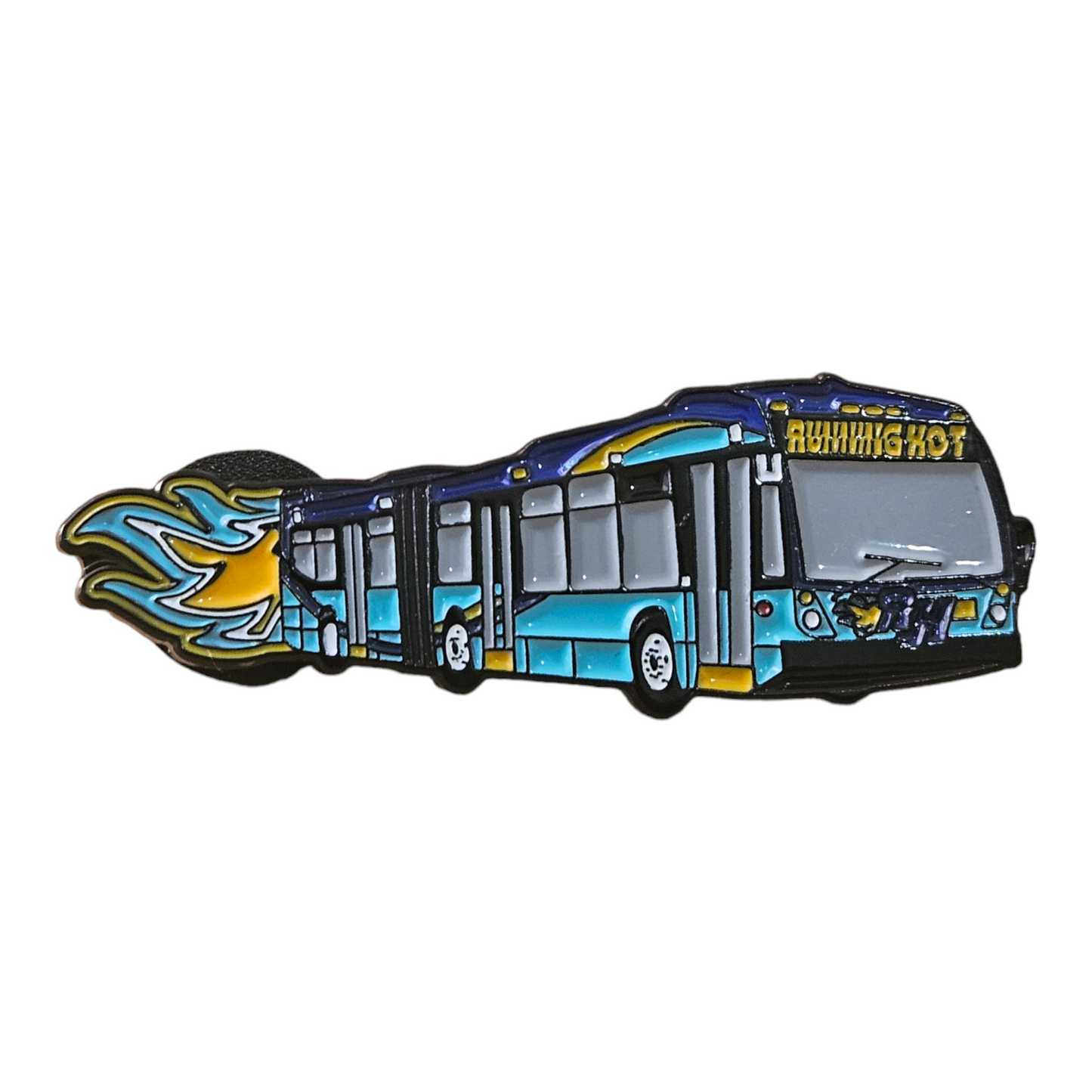 The Running Hot SBS LFSA Lapel Pin