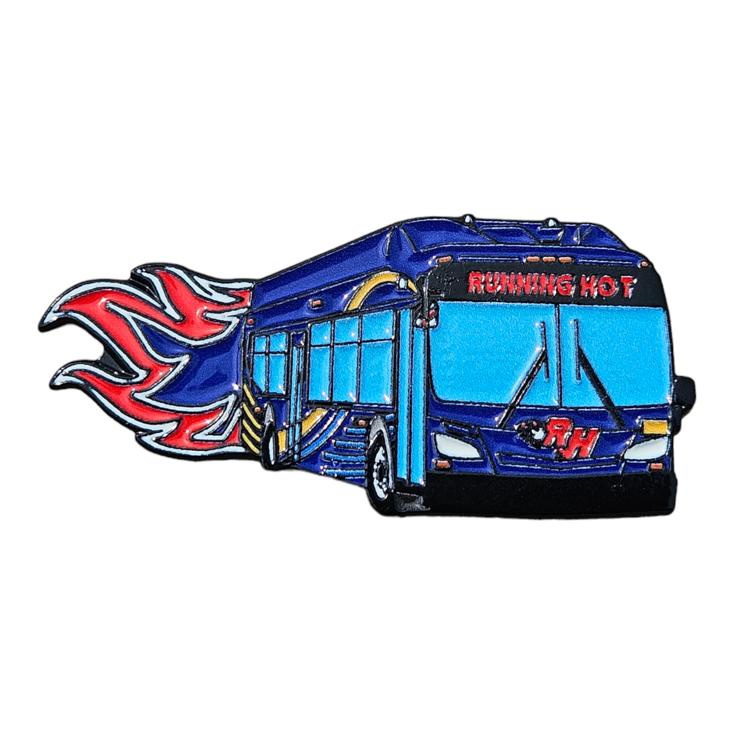 The Running Hot XN40 Lapel Pin
