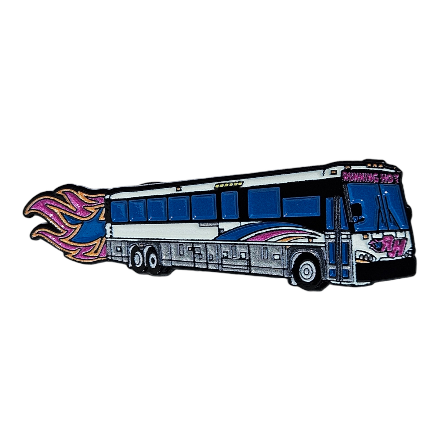 The Running Hot "CT" MCI-CNG, Lapel Pin