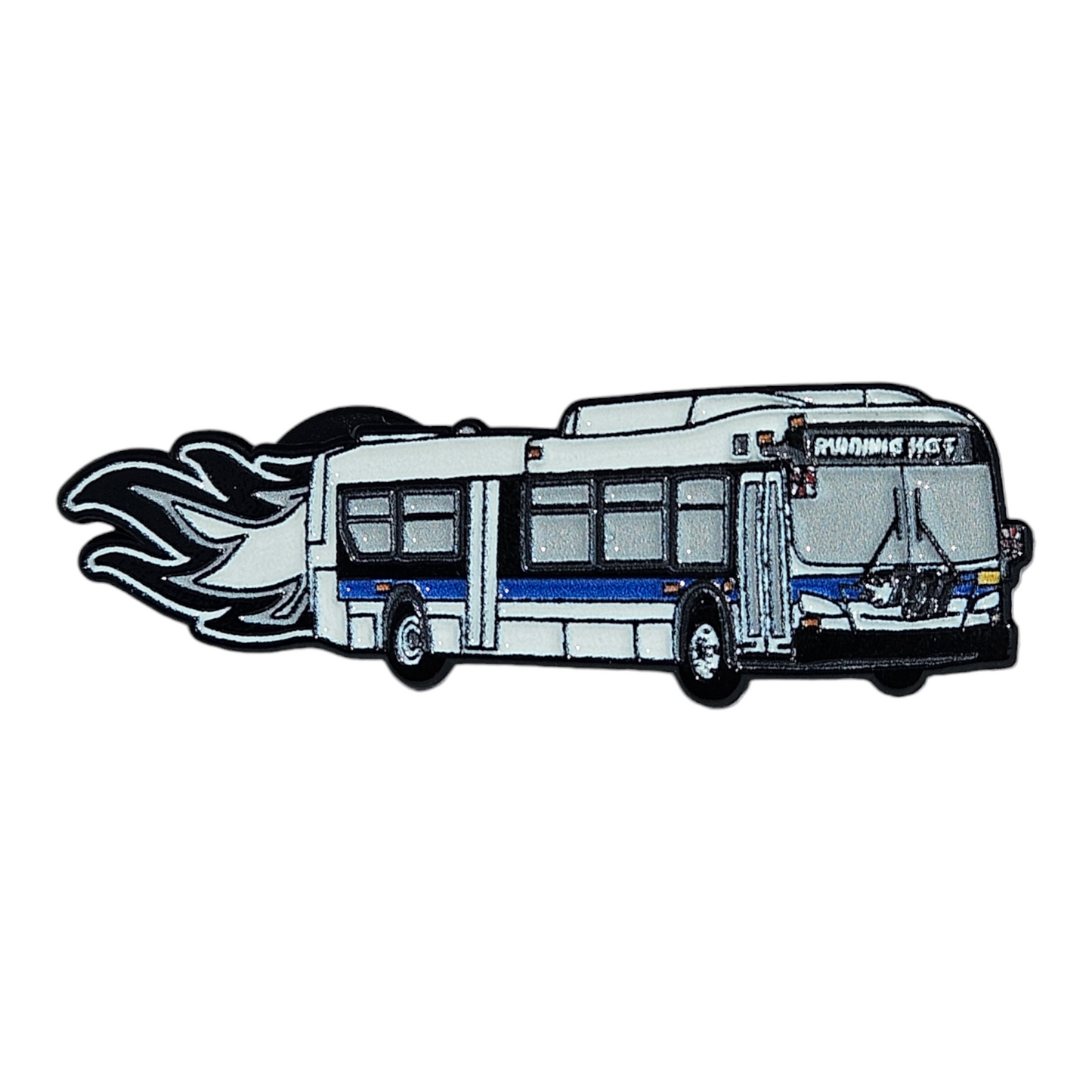 The Running Hot "XD40" Lapel Pin