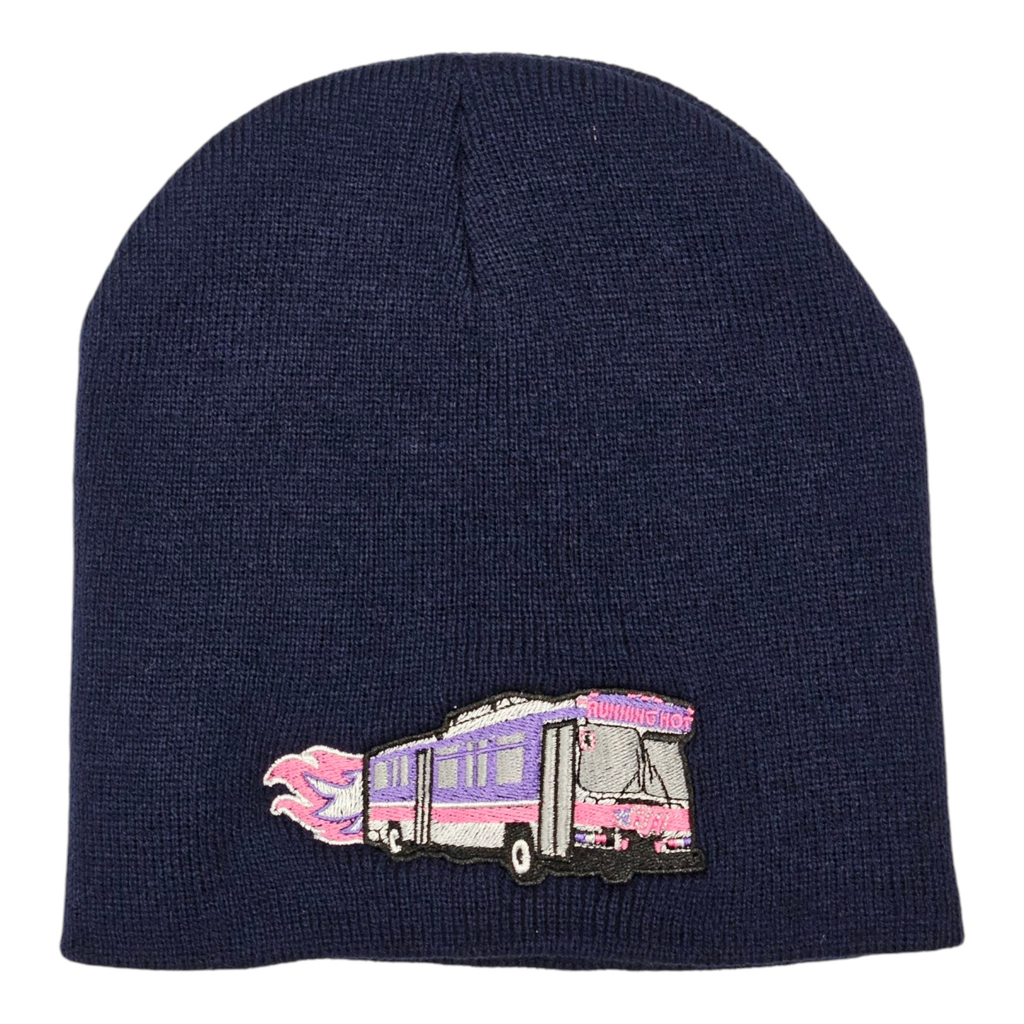 Lady Running Hot Short Beanie