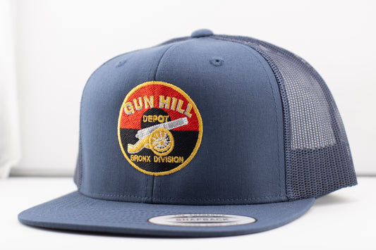 The Gun Hill "Cannon" Retro 6 Panel Trucker Cap