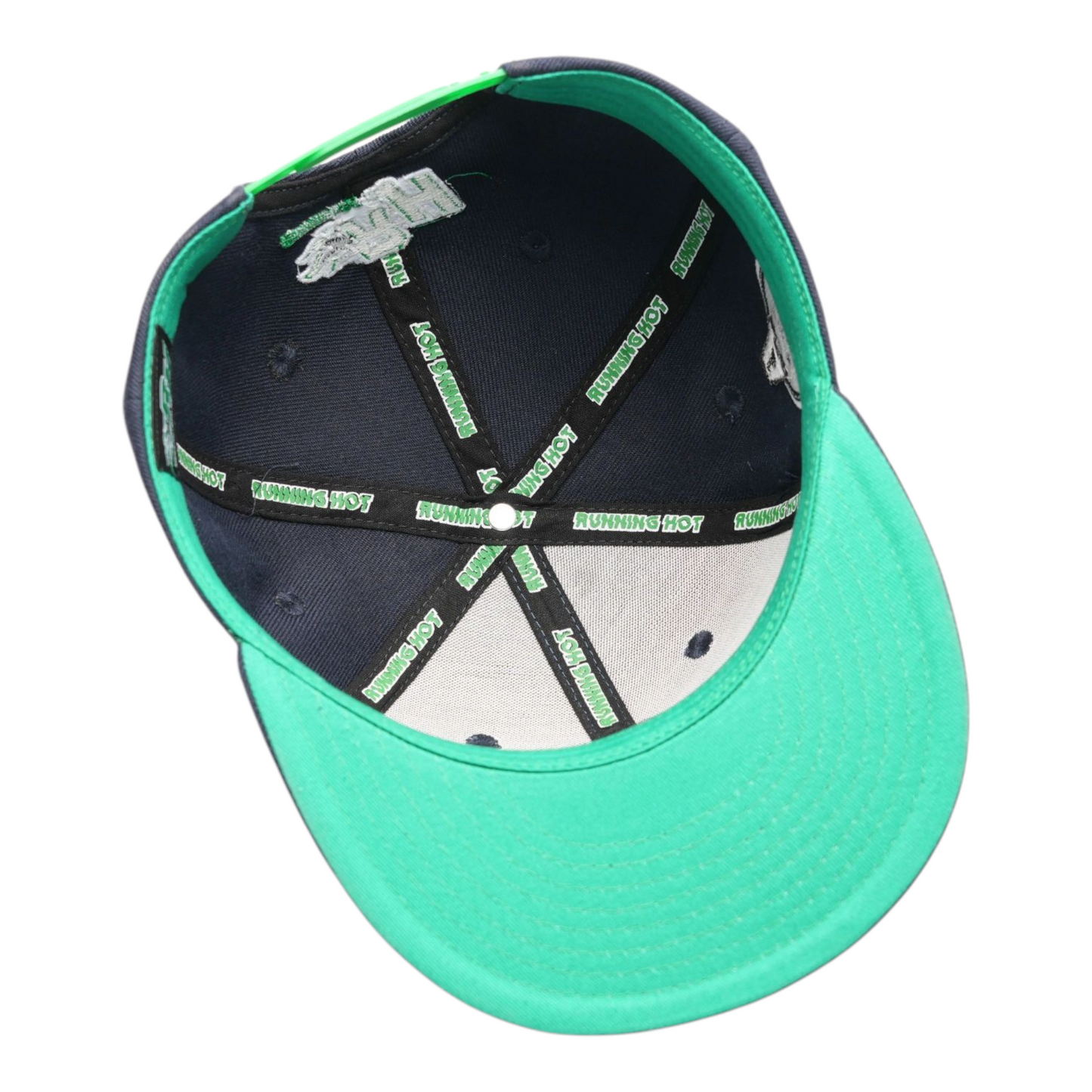 The Running Hot "R62A" 6 Panel Snapback
