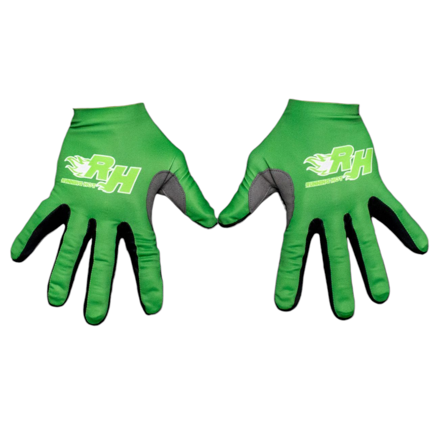 The Running Hot "Emerald Green" Driving Gloves
