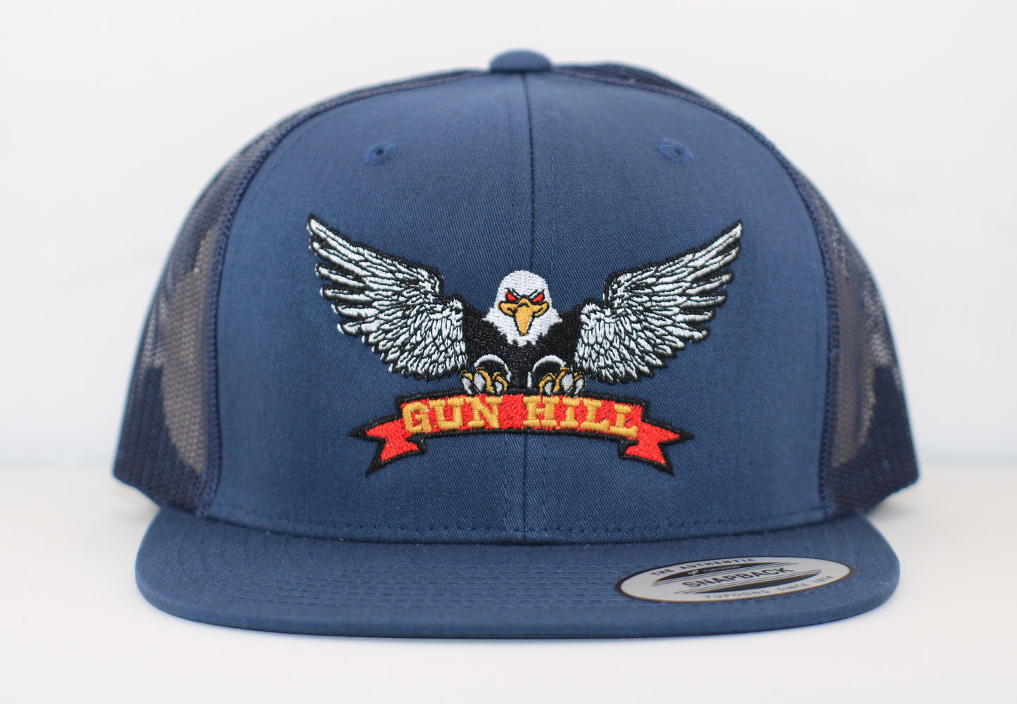 The Gun Hill Eagle Retro 6 Panel Trucker Cap