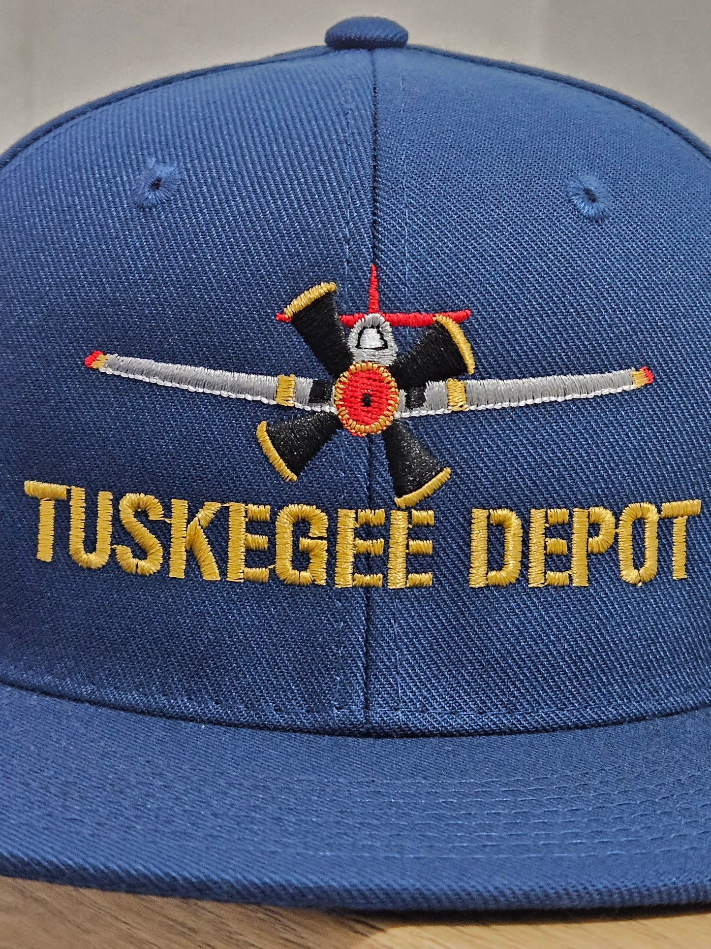 Tuskegee Depot 6 Panel Fitted Hat