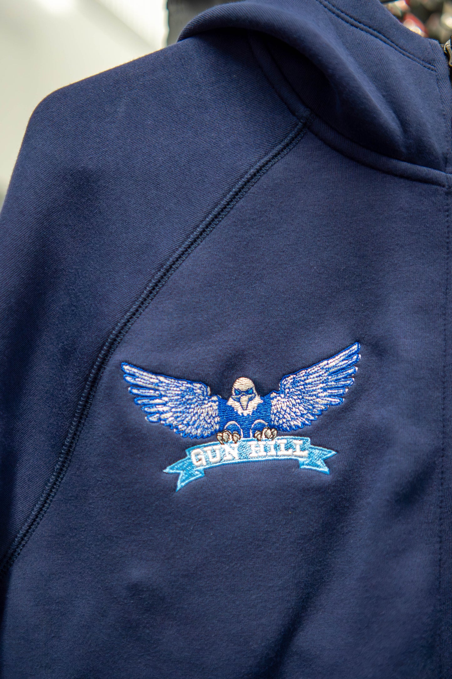 Gun Hill Depot Blue Eagel Tech Hoodie