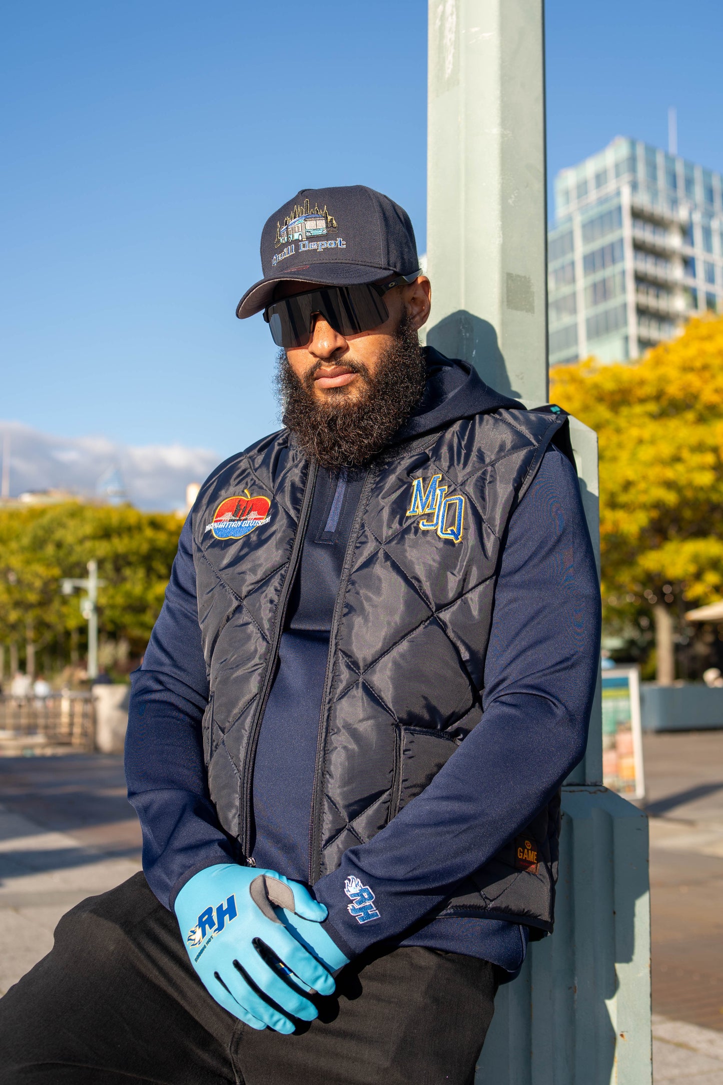 Quill Depot "Game Diamond Quilt Vest" Premier Division Edition