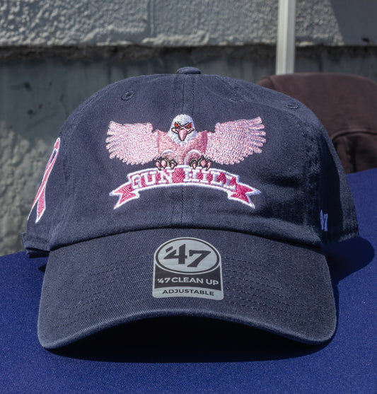 The Lady Gun Hill Eagle Dad Hat Breast Cancer Awareness Edition