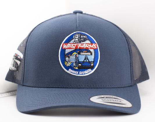 West Farms Depot 5 Panel Retro Trucker Cap