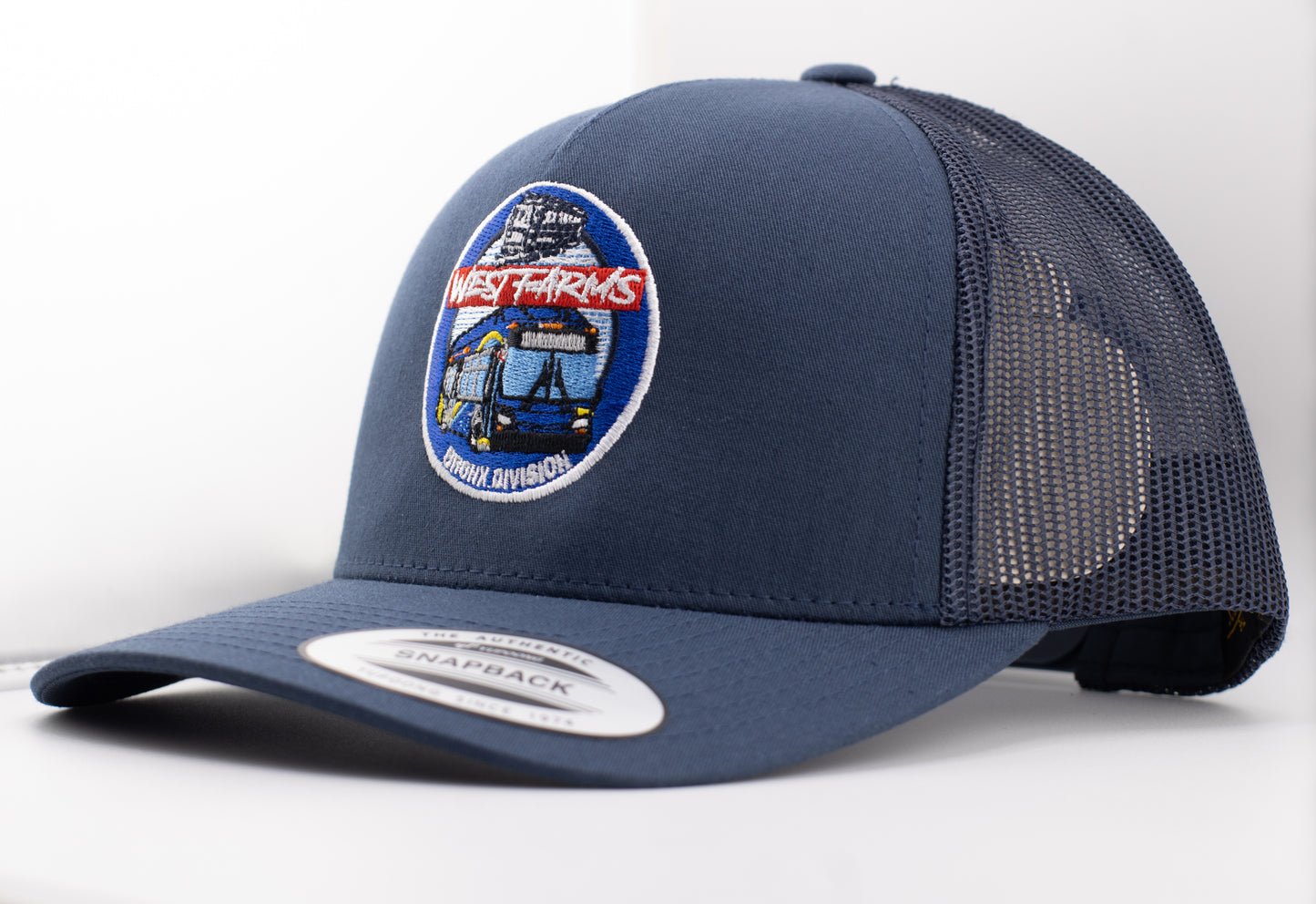 West Farms Depot 5 Panel Retro Trucker Cap