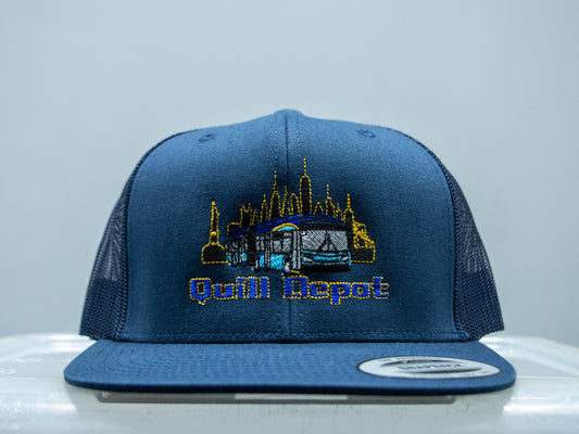 Quill Depot "Retro 6 panel Trucker"Hat