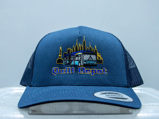Quill Depot "Retro 5 Panel Trucker" Hat