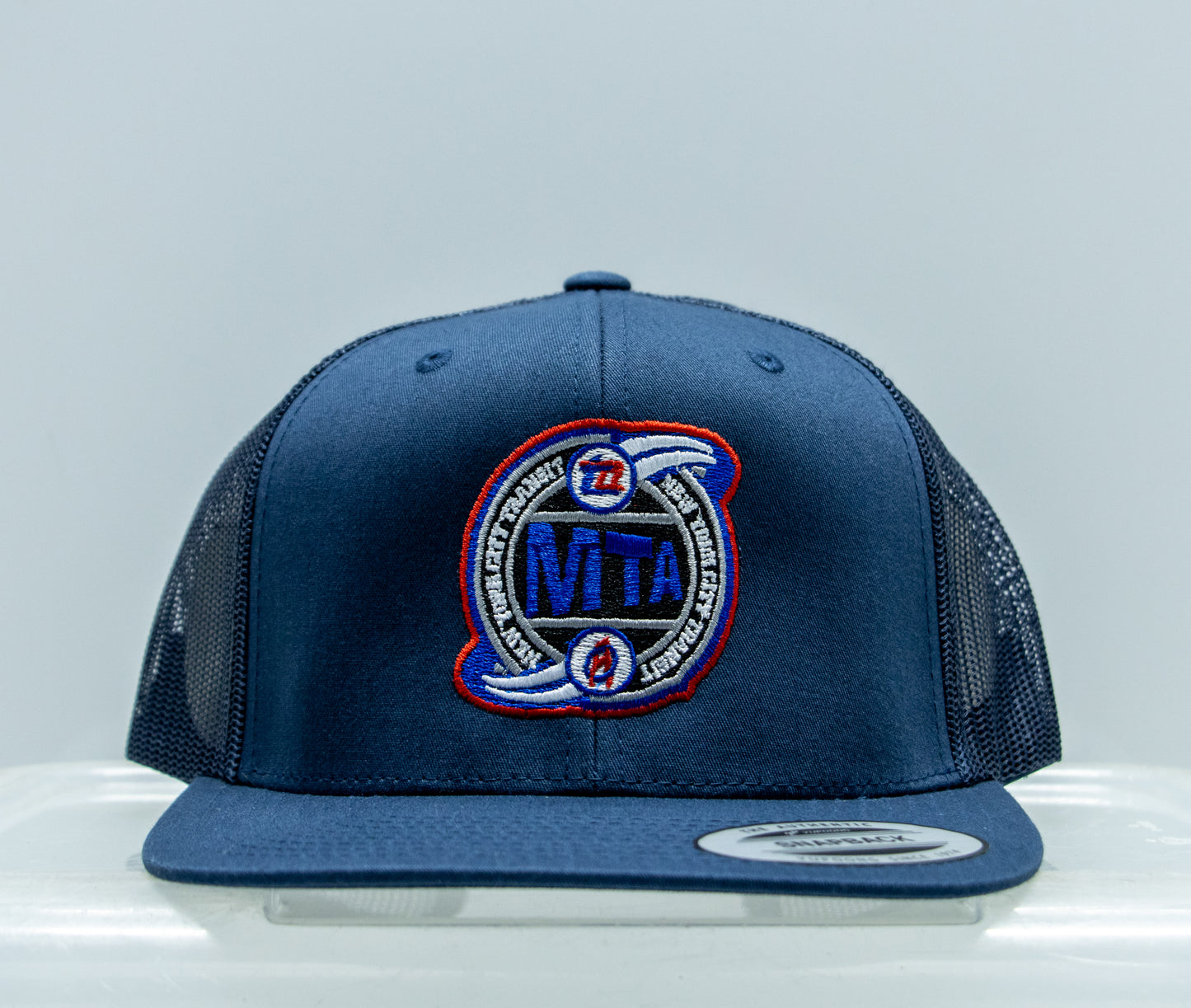 Subway Series TA/OA "CODE BLUE" Retro 6 Panel Trucker Cap