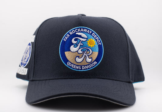 Far Rockaway Depot "Premier Division" 5 Panel Pre-Curve Snapback