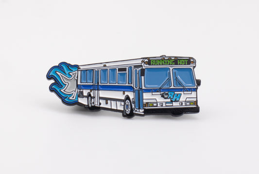 The Running Hot "Orion V" Lapel Pin