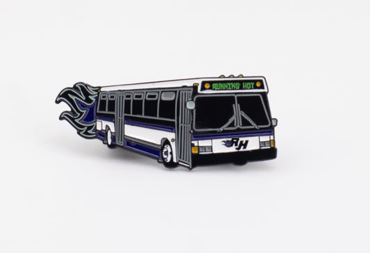 The Running Hot "Grumman 870" Lapel Pin