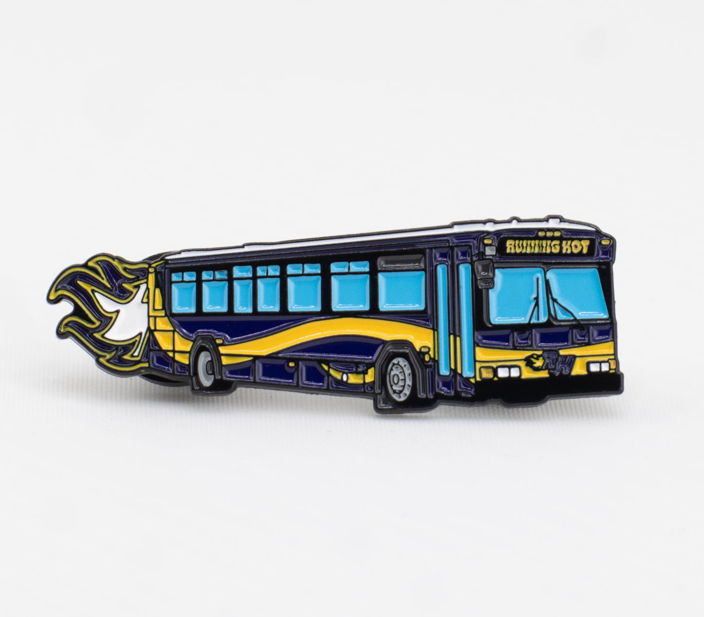 The Running Hot "03 Phantom Suburban" Lapel Pin