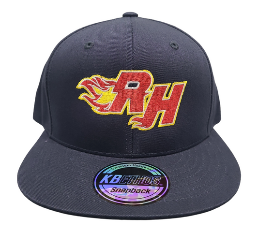 The Running Hot 6 Panel Snapback