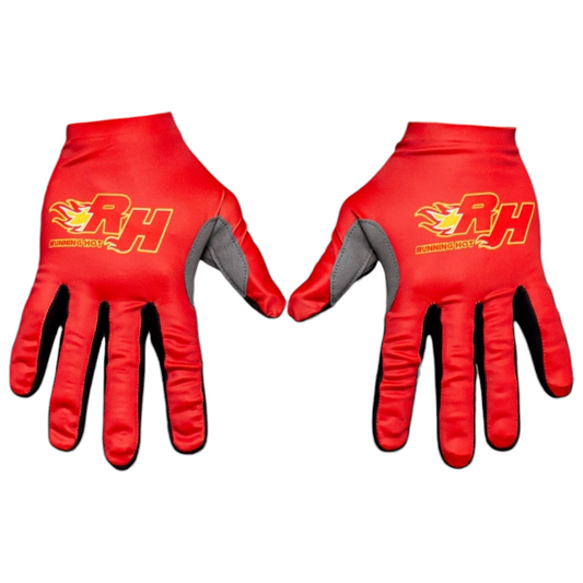 The Running Hot "Red" Driving Gloves