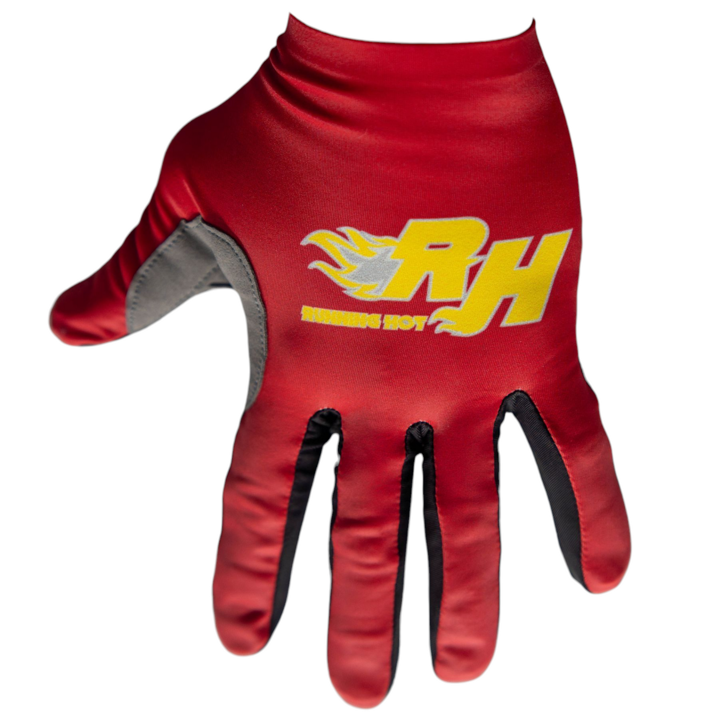 The Running Hot "Maroon Red" Driving Gloves