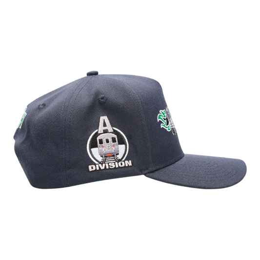 The Running Hot "R62A"           5 Panel Snapback