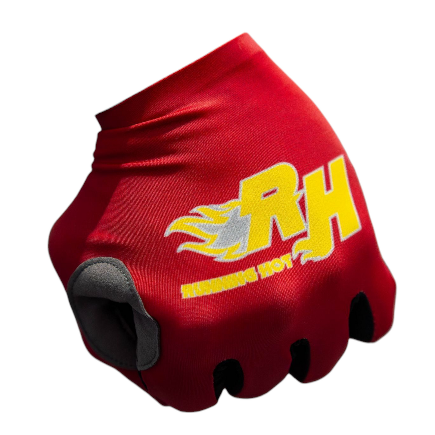 The Running Hot "Maroon Red" Driving Gloves